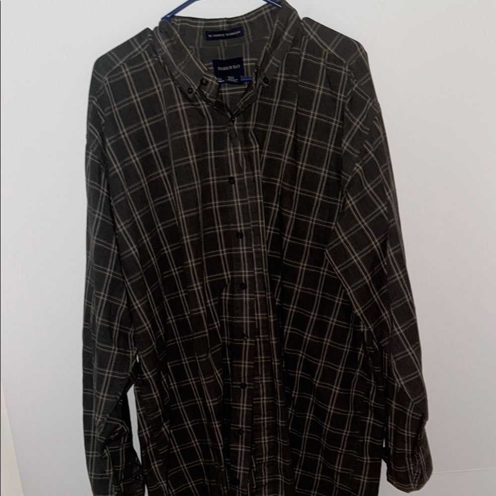 Harbor Bay Gray and White Lightweight Shirt Jacket